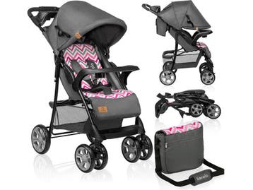 Lionelo Emma Plus - Buggy - Licht en Duurzaam - Verstelbare, Kinderen en Baby's, Verzenden, Nieuw