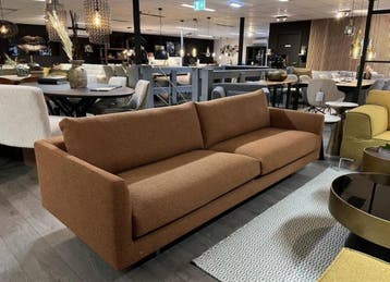 Montis Axel ploegstof Monza, Huis en Inrichting, Zo goed als nieuw, Rechte bank, Metaal, Artfort Leolux Design on Stock Rolf Benz