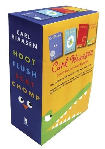 Hiaasen 4-Book Trade Paperback Box Set: Chomp; Flush; Hoot;, Boeken, Verzenden, Nieuw