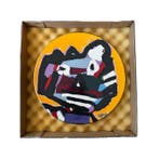 Glazed Earthenware - Karel Appel - Bord - Face - Keramiek -