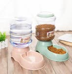 Voer- en Drinkbak met voor Huisdieren – Automatische Voerbak, Dieren en Toebehoren, Verzenden, Automatisch, Nieuw