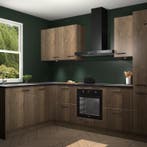 Chocolade Eiken keuken Denpasar 121687, Huis en Inrichting, Keuken | Complete keukens, Verzenden, Nieuw