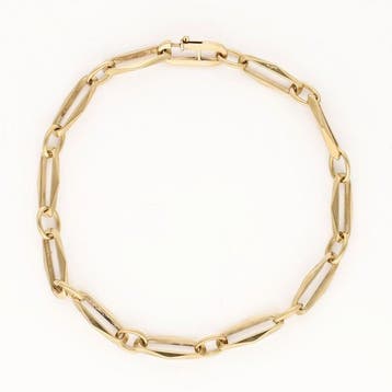 Armband - 8 karaat Geel goud - Closed forever, Nieuw