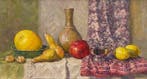 Tatiana Megal (1961) - Citrons et Fruits dAutomne, Antiek en Kunst, Kunst | Schilderijen | Klassiek