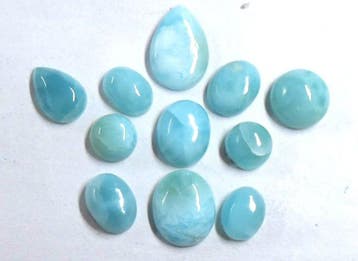 Prachtige collectie van LARIMAR - 100% natuurlijk -