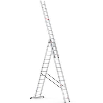 Aanbieding: Reformladder Wixor 3x14 sporten, Doe-het-zelf en Verbouw, Ladders en Trappen, Nieuw