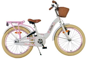 Volare Blossom Kinderfiets - Meisjes - 20 inch - Wit, Verzenden, Nieuw, 20 inch