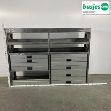 Aluca bedrijfswageninrichting 2030x420x1460mm (3096), Ophalen of Verzenden