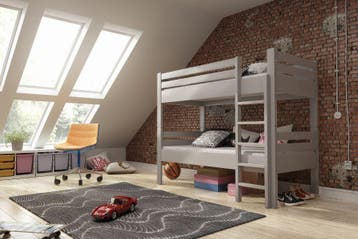 Rockwood® Stapelbed Camiel grijs, Ophalen of Verzenden, Nieuw