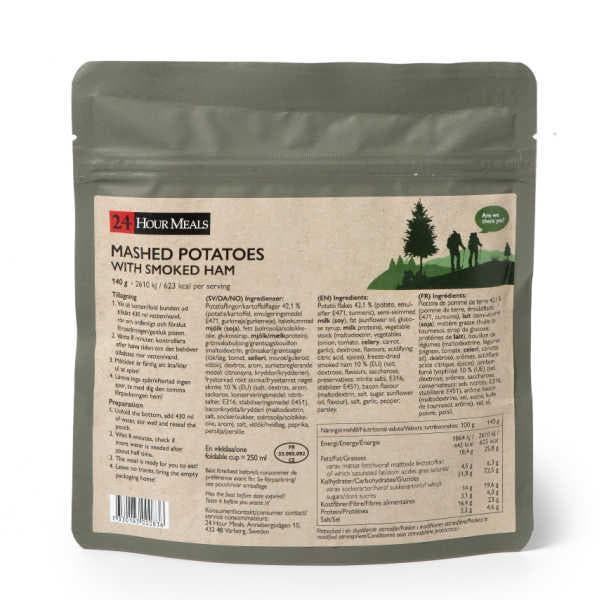 Aardappelpuree met Groenten en Spek - 24 Hour Meals, Diversen, Levensmiddelen