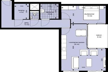 Appartement Oude Haagweg in Den Haag, Den Haag, Den Haag, Via bemiddelaar, Appartement