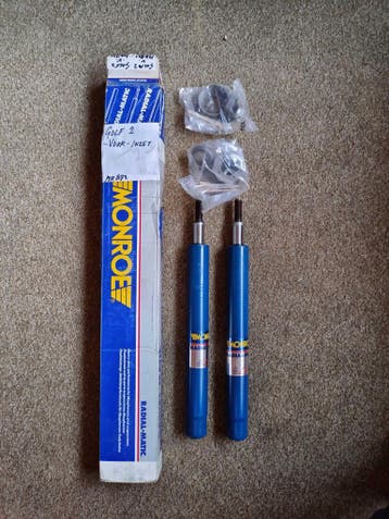 Set Monroe VW Golf 2 / Jetta 2 schokbreker inserts vooras, Ophalen of Verzenden, Nieuw, Volkswagen