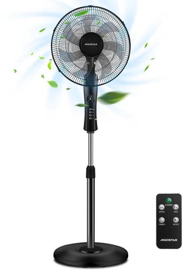 Ventilator staand - Statiefventilator - Staande ventilator -, Verzenden, Zo goed als nieuw
