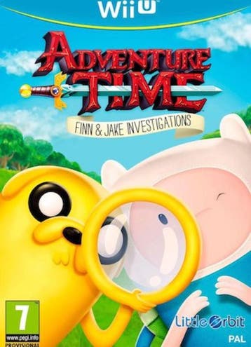 Adventure Time Finn & Jake Investigations (Wii U Games), Ophalen of Verzenden, Zo goed als nieuw