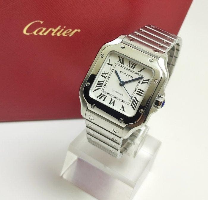 Cartier - Santos de Cartier Medium - WSSA0010 - Heren -, Sieraden, Tassen en Uiterlijk, Horloges | Heren