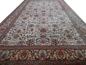 Perzisch tapijt - Tabriz - 485 x 300 cm - Wol -Handgeknoopt, Huis en Inrichting, Gebruikt, Modern, Klassiek, Eclectisch, 200 cm of meer