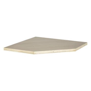 Multiplex werkblad 86,5 x 86,5 x 3,6 cm voor hoekstuk, Ophalen of Verzenden, Nieuw