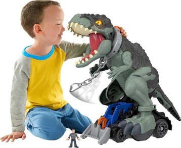 Imaginext Giga Dino XL | Laatste Stuk!, Ophalen of Verzenden, Zo goed als nieuw