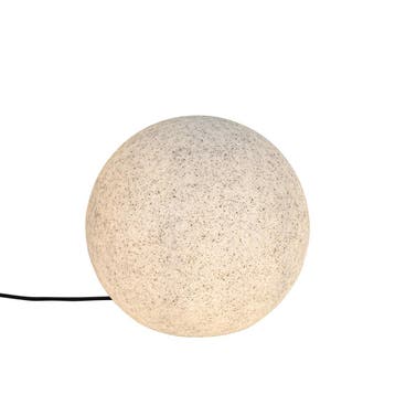 Moderne buitenlamp grijs 35 cm IP44 - Nura, Verzenden, Nieuw, Kunststof