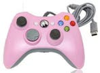 Xbox 360 Controller - Wired - Roze - Third-Party Xbox 360, Spelcomputers en Games, Ophalen of Verzenden, Zo goed als nieuw