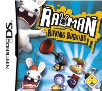 Rayman Raving Rabbids - Nintendo DS - Geek Out!, Spelcomputers en Games, Games | Nintendo DS, Zo goed als nieuw, 3 spelers of meer