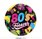 80s Forever Disco borden (6st), Kleding | Dames, Carnavalskleding en Feestkleding, Ophalen of Verzenden, Nieuw