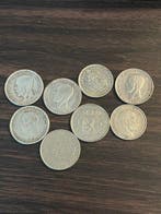 Wereld. Gustaf V. Collection of silver coins (Zonder