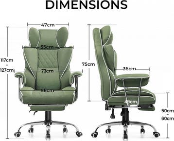 Ergonomische Bureaustoel -  Office Chair - Gamestoel - Volwa, Verzenden, Zo goed als nieuw