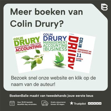 Management and Cost Accounting - Colin Drury 9781844800285, Verzenden, Gelezen, Colin Drury