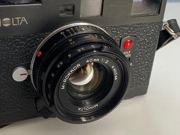 Minolta M-Rokkor 40mm f2 like new (Leica M Mount) Cameralens