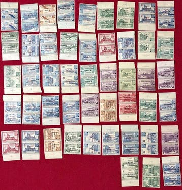Frankrijk 1930/1945 - Belangrijk filatelielot uit de 20e, Gestempeld