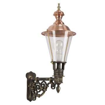 Buitenlamp Bronzen Waldburg L Buitenverlichting, Overige materialen, Verzenden, Wandlamp, Nieuw