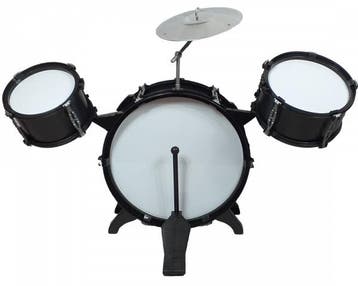 Drumstel Zwart (Muziek, Speelgoed), Ophalen of Verzenden, Nieuw
