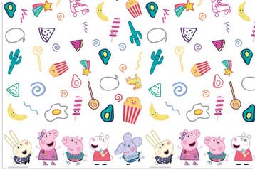 Peppa Pig tafelkleed - 120 x180cm, Ophalen of Verzenden, Nieuw