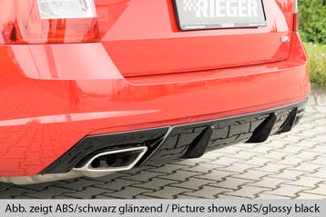 Rieger diffuser | Octavia RS (5E): 06.13-01.17 (tot Facelift, Verzenden, Nieuw, Skoda