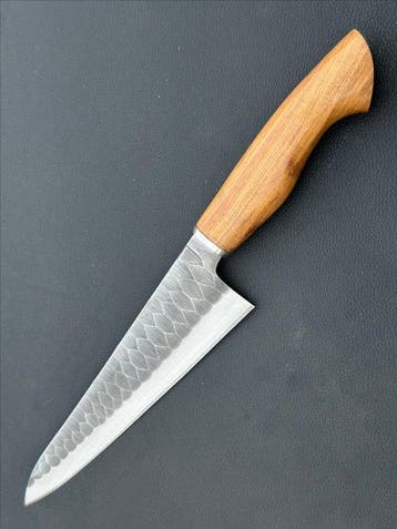 Forged Steel Chef’s Knife - Premium Wooden Handle -