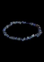 Oud-Romeins Donkerblauw glas Kralenarmband (Zonder, Antiek en Kunst