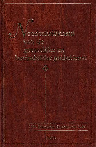 H.R. van Lier, Noodzakelijkheid van de godsdienst deel 2+3, Boeken, Nieuw, Christendom | Protestants, Ophalen of Verzenden, H.R. van Lier