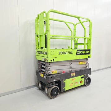 2021- Zoomlion -ZS0607DC elektrische hoogwerker 8m