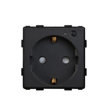 MODULE | ZWART | WIFI | WANDCONTACTDOOS, Ophalen of Verzenden, Nieuw