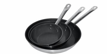 koekenpan | RVS | Teflon | 3 Formaten, Verzenden
