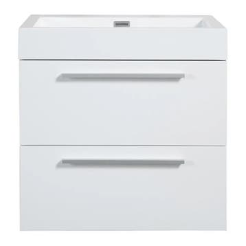 Badkamermeubel Mika 60cm hoogglans wit zonder kraangat, Doe-het-zelf en Verbouw, Verzenden, Nieuw