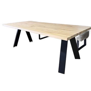 bert plantagie Eettafel Tristan - Ongebruikt, 100 tot 150 cm, Eikenhout, Ophalen of Verzenden, Zo goed als nieuw