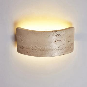 Natuursteen LED Wandlamp Minimalistisch Design, Huis en Inrichting, Lampen | Wandlampen, Verzenden, Nieuw