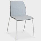 Kastel Kalea designkantinestoel - blauwgrijs/antraciet, Ophalen of Verzenden, Nieuw