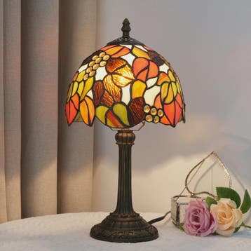Vintage Stijl Tafellamp - Meerkleurige Tiffany Lamp 8-Inch v, Verzenden, Nieuw