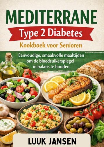 9789403883168 MEDITERRANE Type 2 Diabetes Kookboek voor S..., Verzenden, Nieuw, Luuk JANSEN