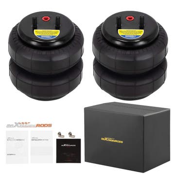 2500 LBS 2x Universal balg Air Ride Ophangingskit voor To..., Verzenden, Nieuw, Universele onderdelen