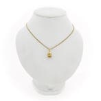 Gouden hanger van een kroon (Hanger of bedel), Sieraden, Tassen en Uiterlijk, Bedels, Ophalen of Verzenden, Gebruikt, Goud, Overige merken