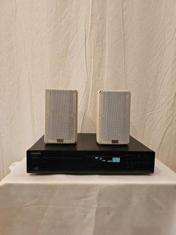 Elac, Onkyo - M Sat 40 + DX-7111 Hifi-set, Nieuw